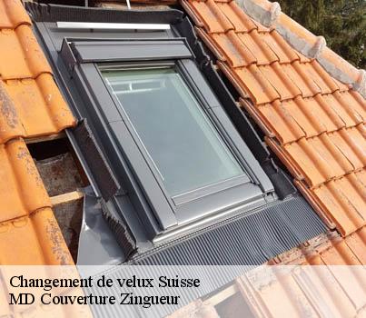 Changement de velux LE Suisse MD Couverture Zingueur